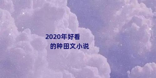 2020年好看的种田文小说