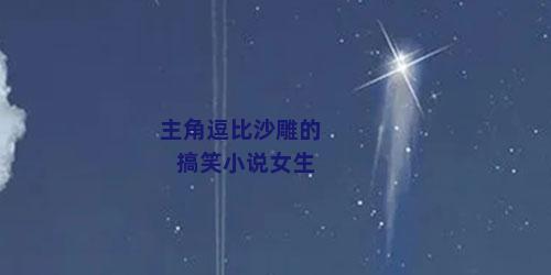 主角逗比沙雕的搞笑小说女生