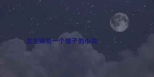 女主嫁给一个瞎子的小说