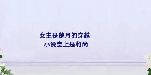 女主是楚月的穿越小说皇上是和尚