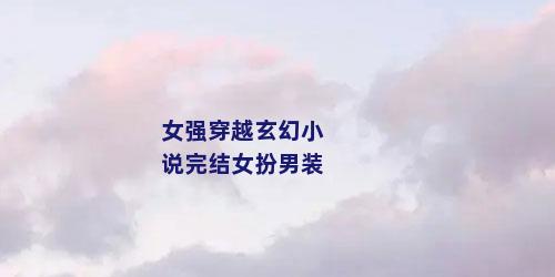 女强穿越玄幻小说完结女扮男装
