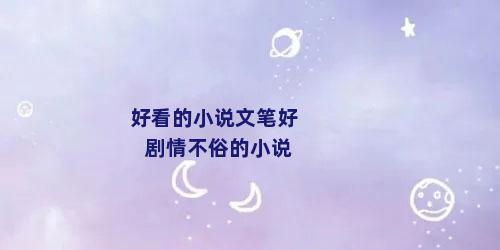好看的小说文笔好剧情不俗的小说