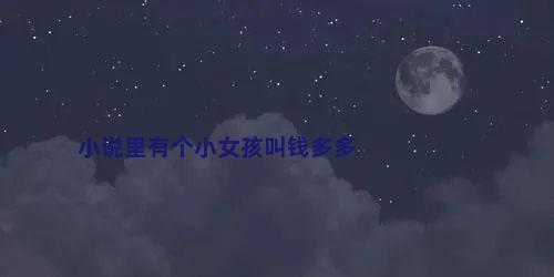 小说里有个小女孩叫钱多多