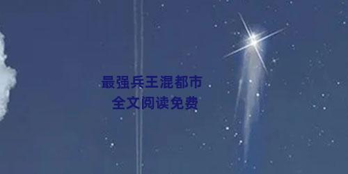 最强兵王混都市全文阅读免费