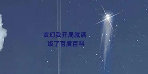玄幻我开局就满级了百度百科