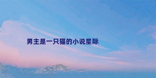 男主是一只猫的小说星际