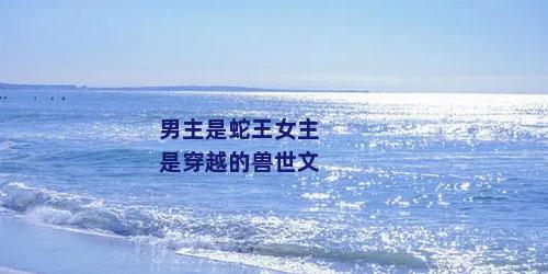 男主是蛇王女主是穿越的兽世文
