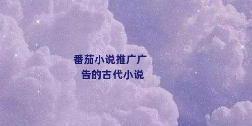 番茄小说推广广告的古代小说