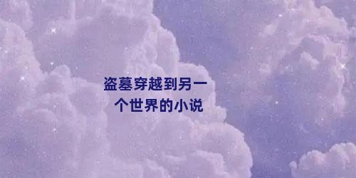 盗墓穿越到另一个世界的小说
