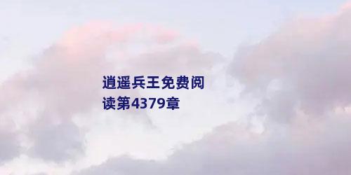 逍遥兵王免费阅读第4379章