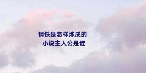 钢铁是怎样炼成的小说主人公是谁